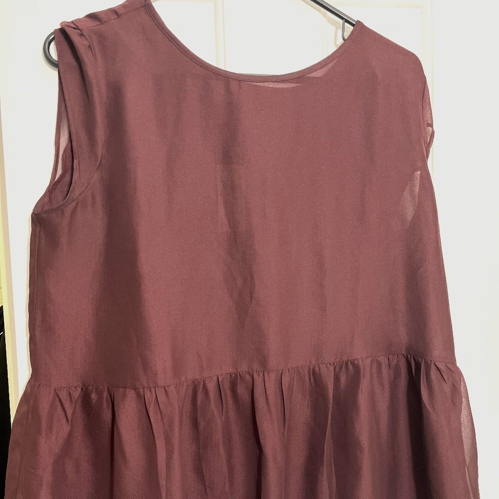 Ann Taylor Burgundy tank